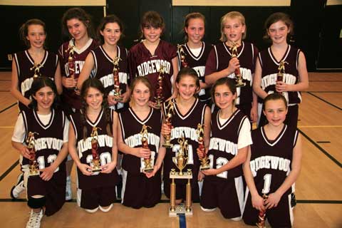 6th Grade Girls Champs - Ridgewood